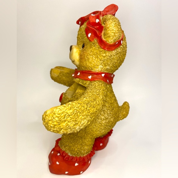 Teddy Bear Plate Holder Display Figure - Picture 3 of 9